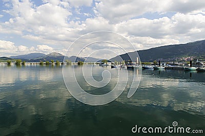 Lake Egirdir in Isparta Turkey Stock Photo