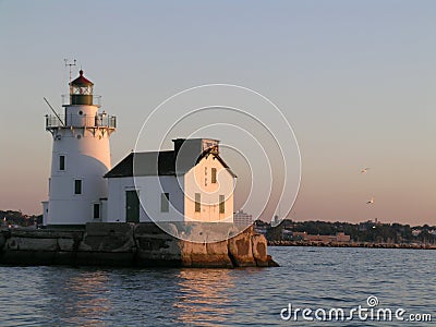 Lake Erie Lighthouse Stock Photo