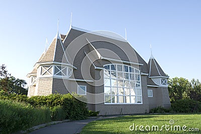 Lake Harriet Bandshell and Path Stock Photo