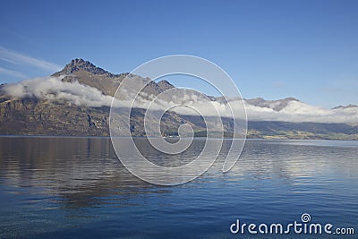 Lake Hawea Stock Photo