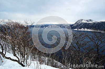 Lake in Hokkaido Stock Photo