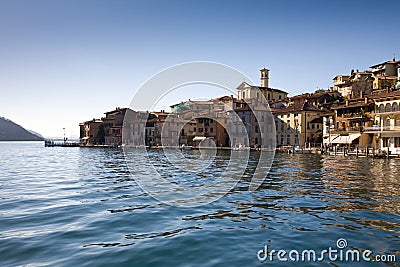 Lake Iseo, Italy Stock Photo