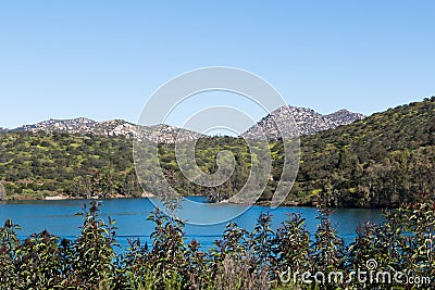 Lake Jennings in Lakeside, California Stock Photo