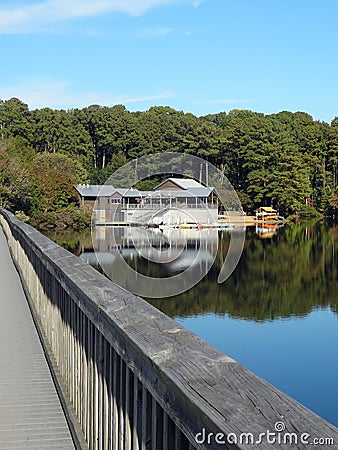 Lake Johnson, North Carolina Stock Photo