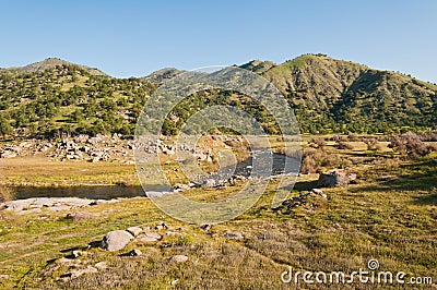 Lake Kaweah Stock Photo