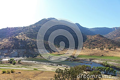 Lake Kaweah, California Stock Photo