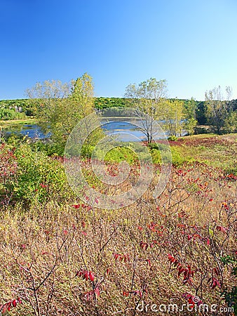 Lake La Grange Kettle Moraine State Forest Stock Photo