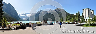 Lake Louise Editorial Stock Photo