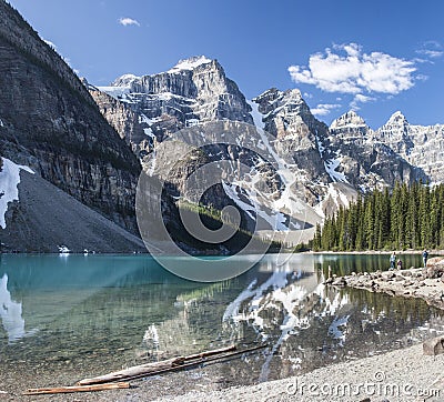 Moraine Lake Stock Photo