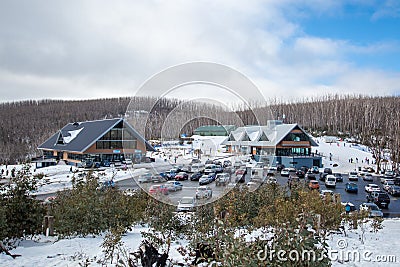 Lake Mountain Resort Editorial Stock Photo