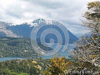 Lake Nahuel Huapi Stock Photo