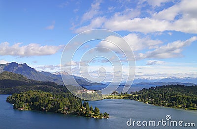 Lake Nahuel Huapi Stock Photo