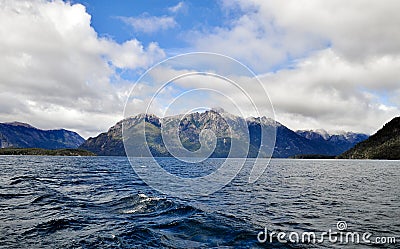 Lake Nahuel Huapi Stock Photo