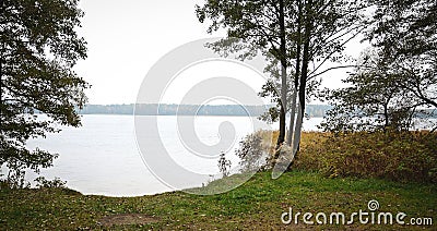 Lake Naroch in Belarus Stock Photo