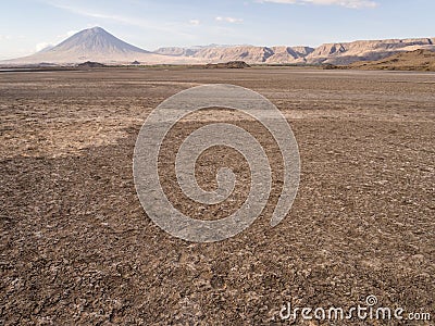 Lake Natron Stock Photo