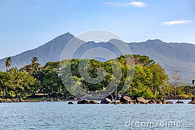 Lake Nicaragua or Lake Cocibolka the tenth largest fresh water lake in the world Stock Photo