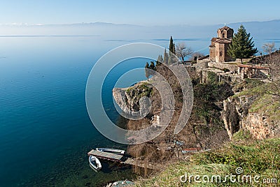 Lake Ohrid, Republic of Macedonia (FYROM) Stock Photo
