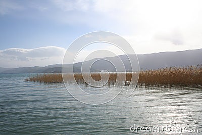 Lake Ohrid Stock Photo