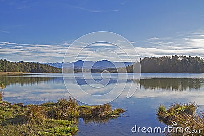 Lake Ostersee Stock Photo