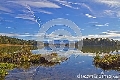 Lake Ostersee Stock Photo