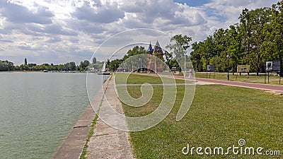 Lake Palic Park Editorial Stock Photo