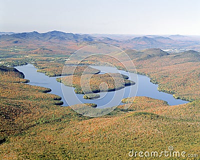 Lake Placid Stock Photo