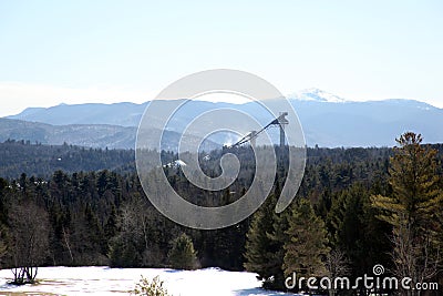 Lake placid ski jump2 Stock Photo