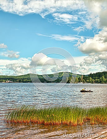 Lake Pleasant Stock Photo