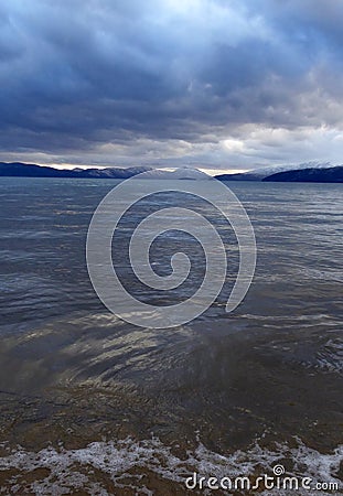 Lake Prespa, Macedonia Stock Photo