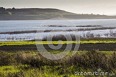 The Lake of Simbiritzi Stock Photo