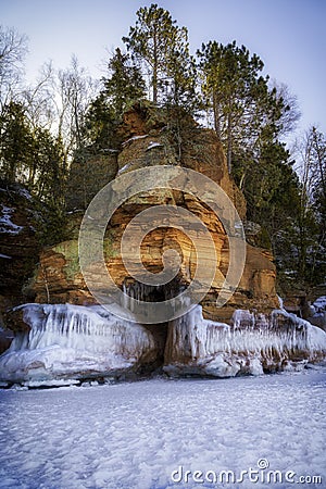 Lake Superior Shore Stock Photo