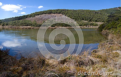 Lake Surprise in summer time Stock Photo