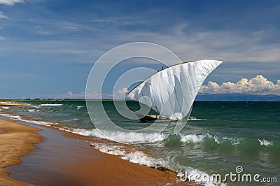 Lake Tanganyika, Tanzania Stock Photo