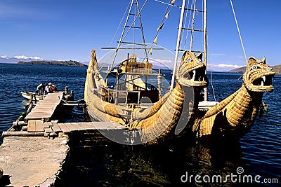 Lake Titicaca- Bolivia Stock Photo