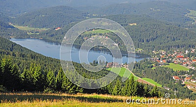 Lake Titisee,Black Forest,Germany Stock Photo