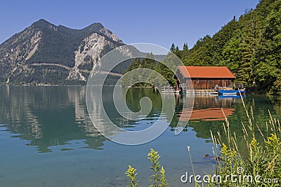 Lake Walchensee Stock Photo