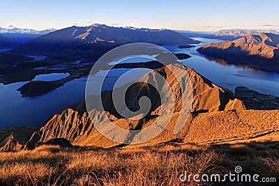 Lake Wanaka, New Zealand Stock Photo