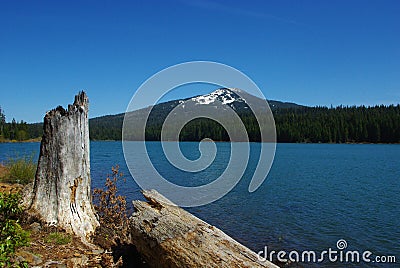 Lake of the Woods, Oregon Stock Photo