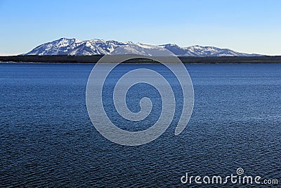 Lake Yellowstone Stock Photo