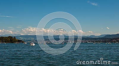 Lake Zurich Stock Photo