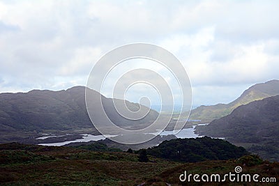 Lakes in the Killarney National Park, Ireland Stock Photo