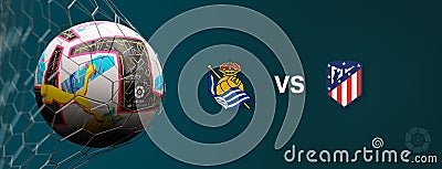 LaLiga - Spanish football league Editorial Stock Photo