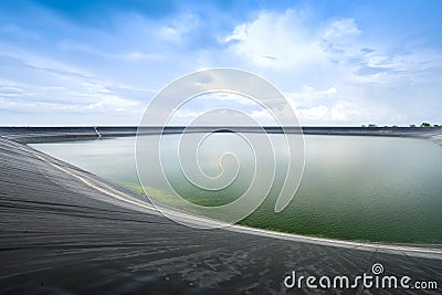 Lam Takong reservoir Stock Photo