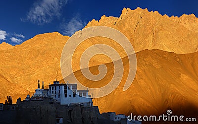 Lamayuru monastery, Ladakh Stock Photo
