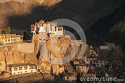 Lamayuru or Yuru Gompa, Kargil District, Western Ladakh, India Stock Photo