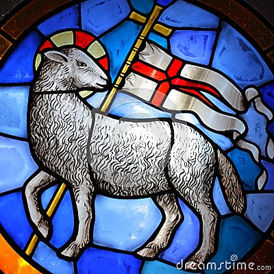 Lamb of God Stock Photo