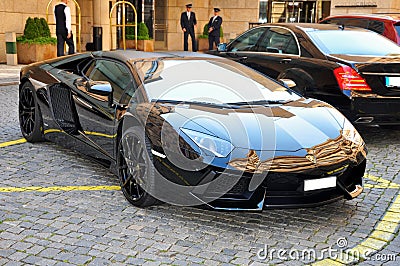 Lamborghini aventador Editorial Stock Photo