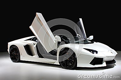 A Lamborghini car Editorial Stock Photo