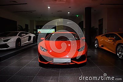 Lamborghini cars for sale Stock Photo