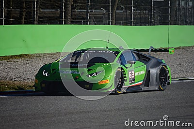 Lamborghini Huracan GT3 2015 at Monza Editorial Stock Photo